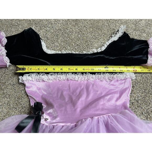 Vintage Star Styled Costume Velvet & Tulle Dance Tutu Dress Size Medium Made USA - Picture 8 of 9